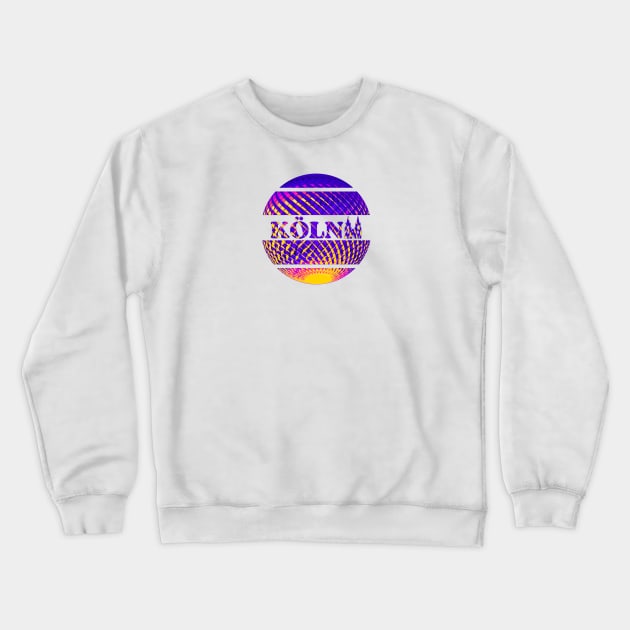 Köln, Koeln, Cologne, Viva Colonia Crewneck Sweatshirt by Bailamor